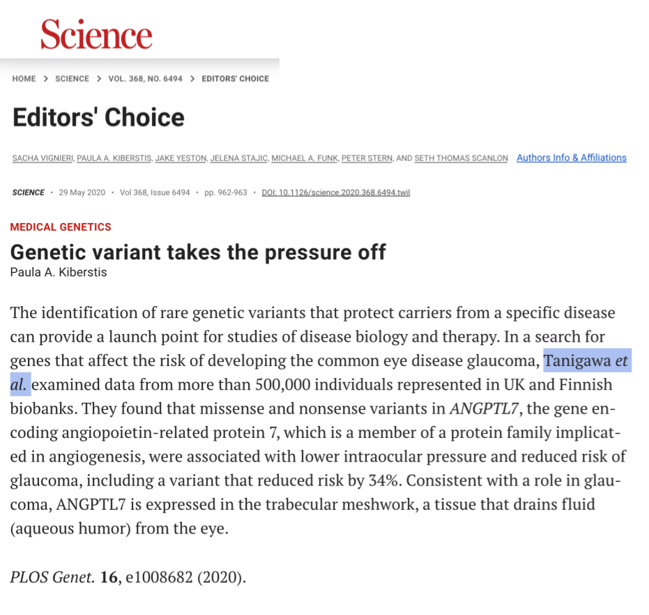 Editors’ Choice in Science