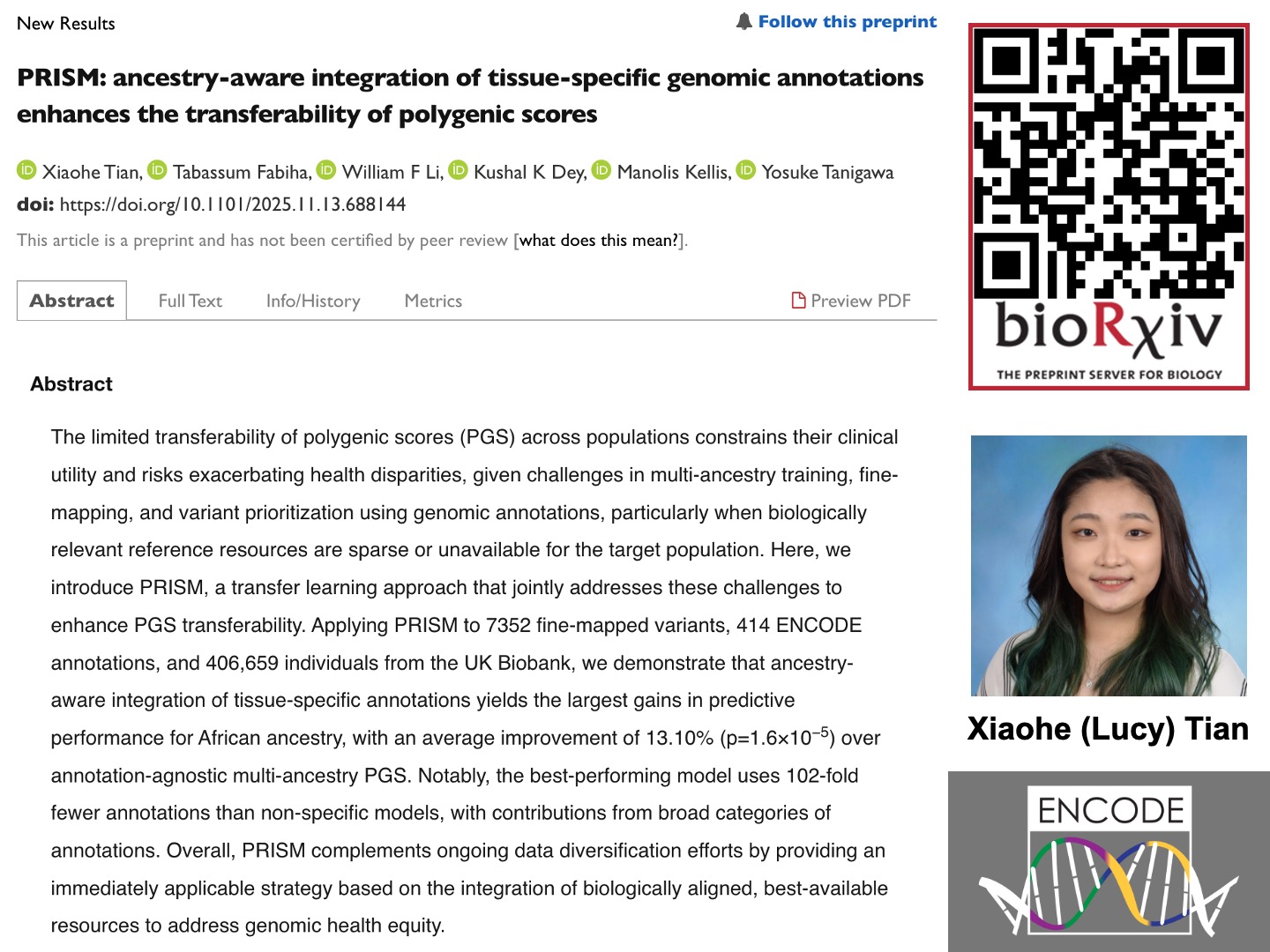 PRISM: ancestry-aware integration of tissue-specific genomic annotations enhances the transferability of polygenic scores